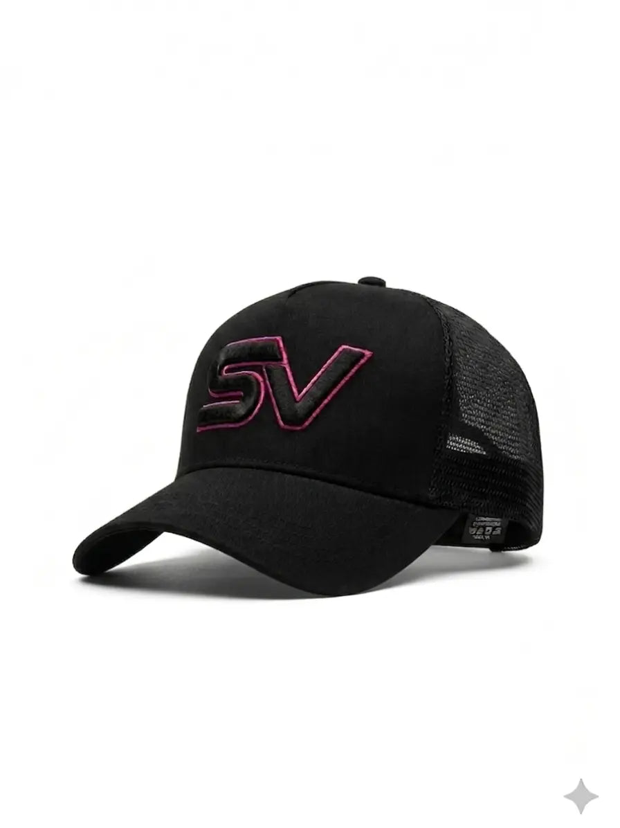 Black & Pink SV Cap Sevawear