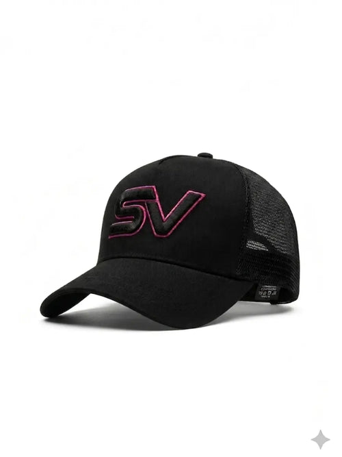 Black & Pink SV Cap Sevawear
